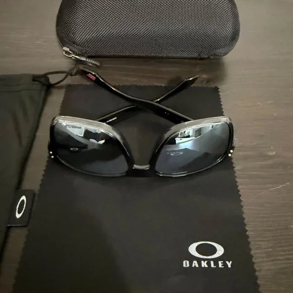 OO9102 Oakley Holbrook Dark Ink Fade Polished Frame Prizm Polarized Sunglasses - Picture 11 of 13